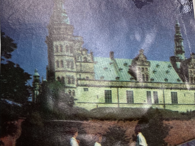 Behrend Travel Letters postcard of Elsinore castle